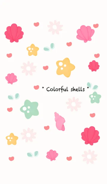 [LINE着せ替え] Beautiful shells 2の画像1