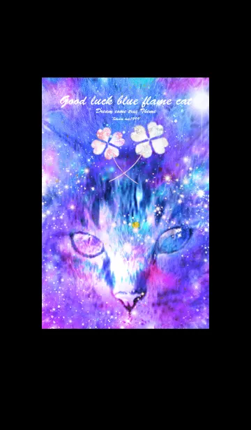 [LINE着せ替え] ✨幸運のねこ✨運気UP！！の画像1