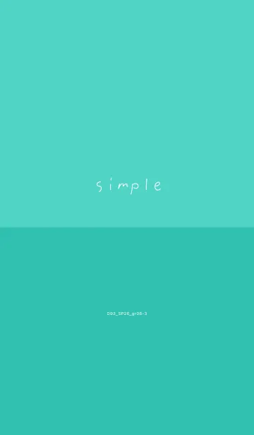 [LINE着せ替え] D93_26_グリーン8-3の画像1