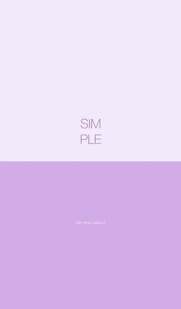 [LINE着せ替え] 493_24_パープル2-3の画像1