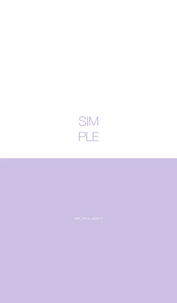 [LINE着せ替え] 493_24_パープル4-3の画像1