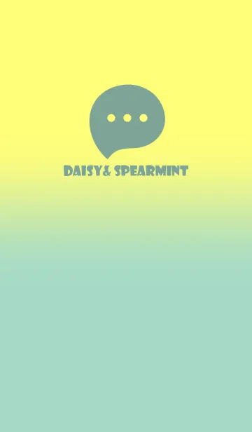 [LINE着せ替え] Daisy Yellow & Spearmin Theme V3 (JP)の画像1