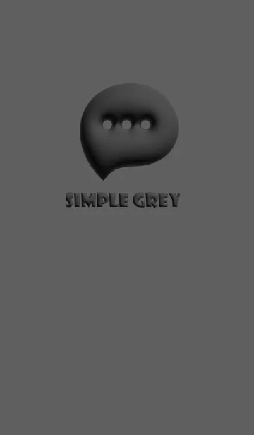 [LINE着せ替え] Grey Theme V1 (JP)の画像1