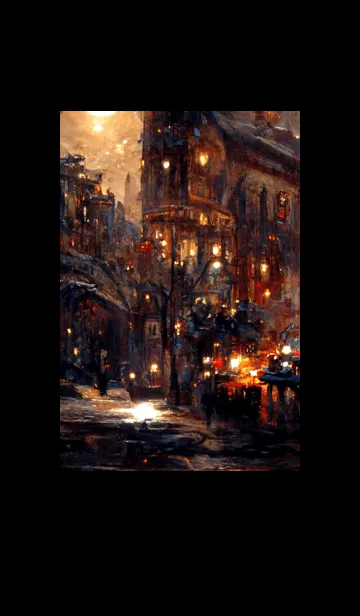 [LINE着せ替え] クリスマスの街 #1_4。の画像1