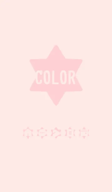 [LINE着せ替え] pink color S02の画像1
