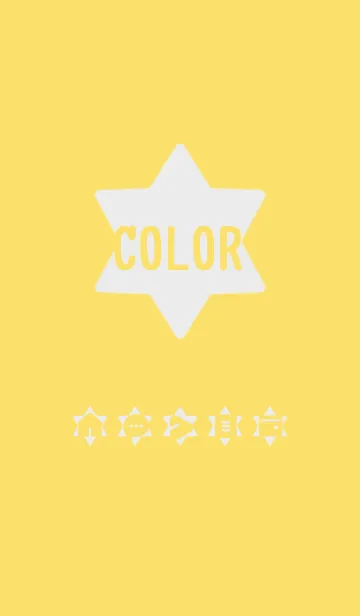 [LINE着せ替え] yellow color S01の画像1