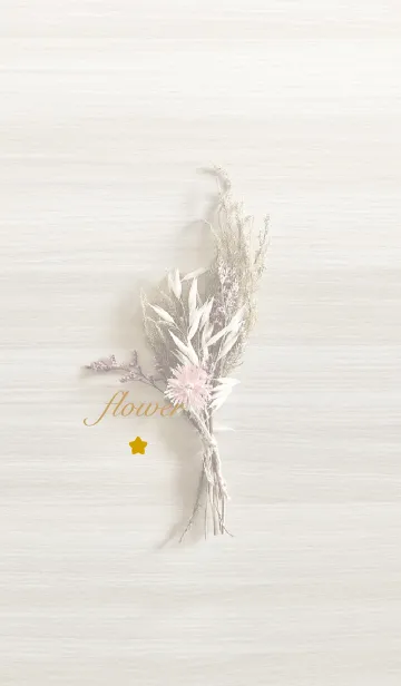 [LINE着せ替え] 花 お星さま<イエロー>の画像1