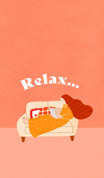 [LINE着せ替え] Relax...の画像1