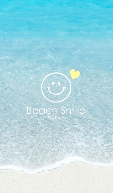 [LINE着せ替え] Beach Smile-LOVE 24の画像1