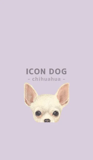 [LINE着せ替え] ICON DOG - チワワ - PASTEL PL/02の画像1