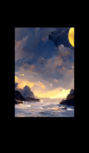 [LINE着せ替え] 金運の月 #2_5。の画像1