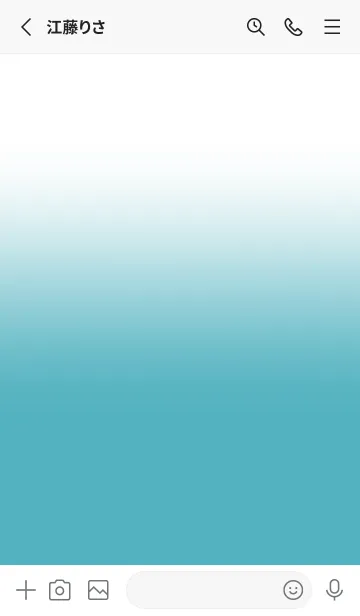 [LINE着せ替え] Sapphire Blue  & White Theme V.2 (JP)の画像2