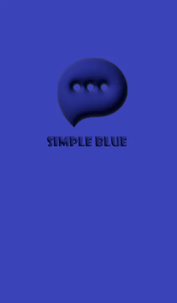 [LINE着せ替え] Blue Theme V1 (JP)の画像1