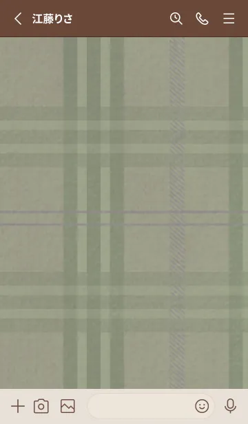 [LINE着せ替え] チェック柄 St 01 - ag - 80の画像2