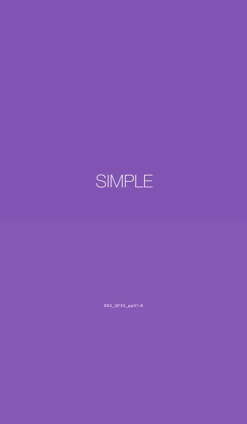 [LINE着せ替え] 893_25_パープル1-9の画像1