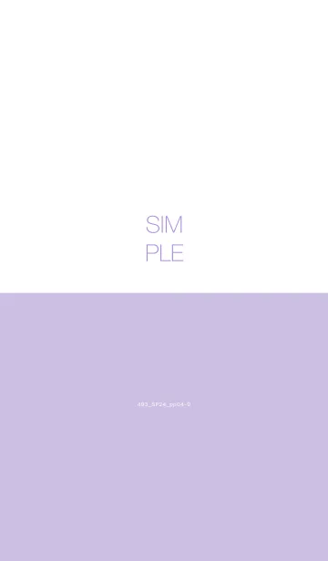 [LINE着せ替え] 493_24_パープル4-9の画像1