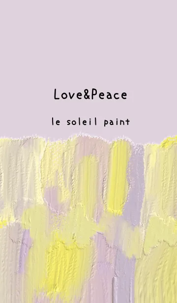 [LINE着せ替え] 油絵アート【le soleil paint 224】の画像1