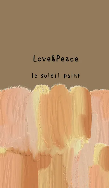 [LINE着せ替え] 油絵アート【le soleil paint 227】の画像1