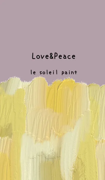 [LINE着せ替え] 油絵アート【le soleil paint 233】の画像1