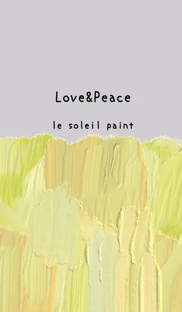 [LINE着せ替え] 油絵アート【le soleil paint 234】の画像1