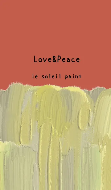 [LINE着せ替え] 油絵アート【le soleil paint 237】の画像1