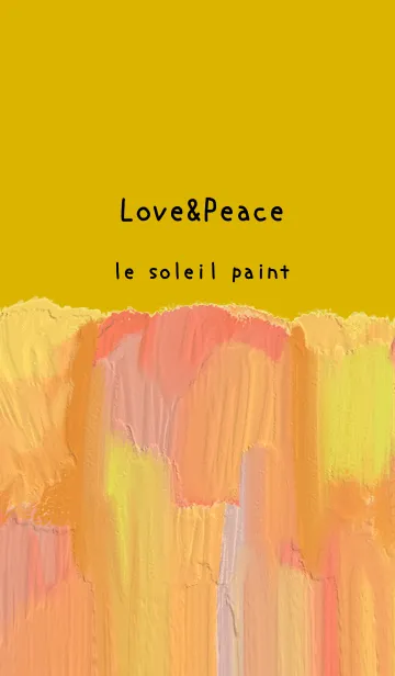 [LINE着せ替え] 油絵アート【le soleil paint 238】の画像1
