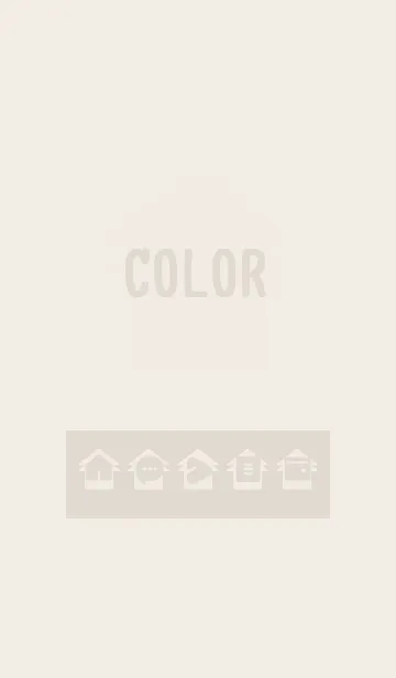 [LINE着せ替え] brown color T02の画像1