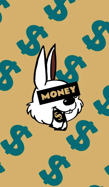 [LINE着せ替え] マネー ラビット 279の画像1