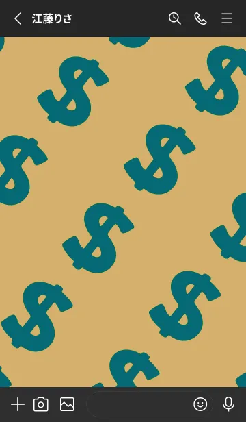 [LINE着せ替え] マネー ラビット 279の画像2