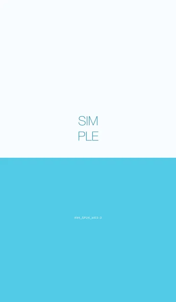 [LINE着せ替え] 494_24_ブルー3-3の画像1