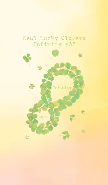 [LINE着せ替え] Real Lucky Clovers Infinity #37の画像1