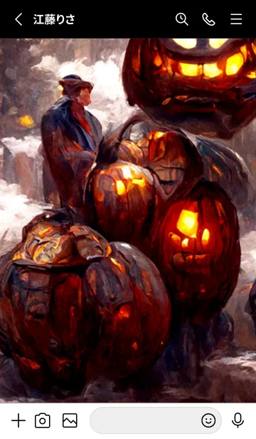 [LINE着せ替え] ダーム・ハロウィン #2_11。の画像2