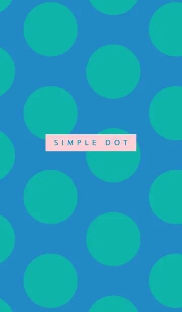 [LINE着せ替え] シンプル ドット 160の画像1