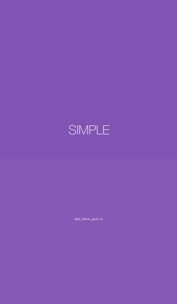 [LINE着せ替え] d93_25_パープル1-6の画像1