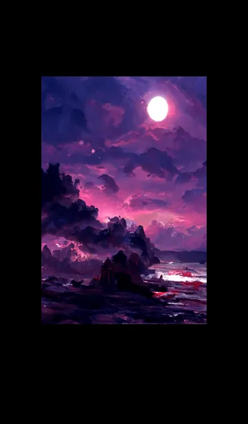 [LINE着せ替え] 癒やしの月 #1_15。の画像1