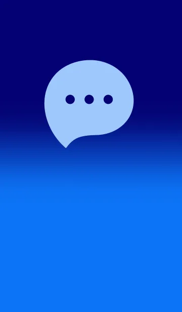 Deep Blue & Deep Sky Blue Theme V3 (JP)の着せ替えメイン画像