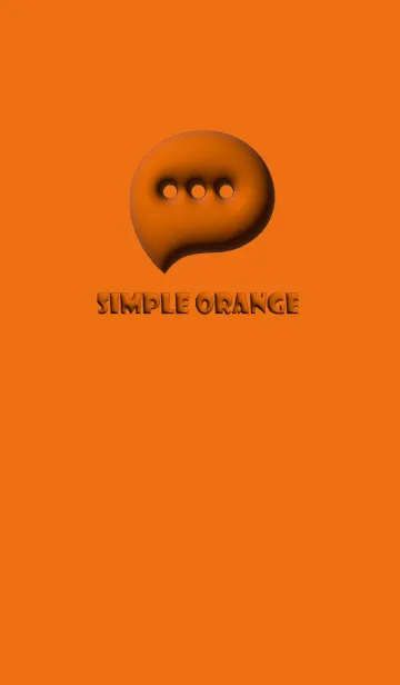 [LINE着せ替え] Orange Theme V1 (JP)の画像1