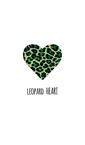 [LINE着せ替え] レオパード ハート 25の画像1