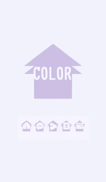 [LINE着せ替え] purple color T04の画像1