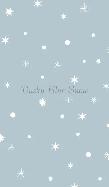 Dusky Blue Green Snow.MEKYMの着せ替えメイン画像
