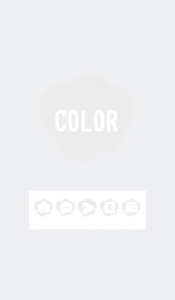 [LINE着せ替え] bw color U01の画像1