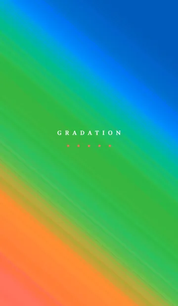 [LINE着せ替え] グラデーション ミニ スター 158の画像1