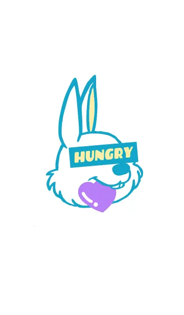 [LINE着せ替え] ハングリーラビット 254の画像1