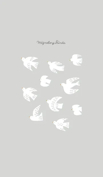 [LINE着せ替え] 旅鳥-たびどり- / 北欧テイストの画像1