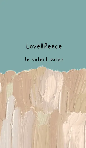 [LINE着せ替え] 油絵アート【le soleil paint 239】の画像1