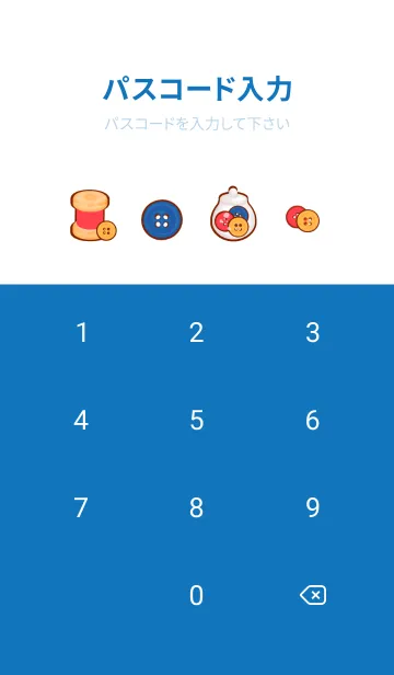 [LINE着せ替え] One day with sewing 4の画像4