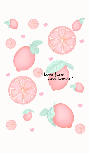 [LINE着せ替え] Sweet pastel lemon 8の画像1