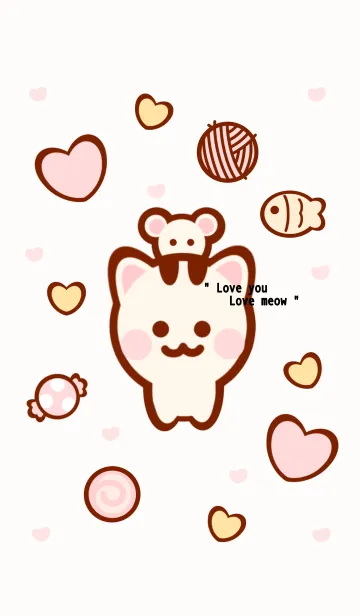 [LINE着せ替え] My meow meow themeの画像1