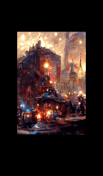 [LINE着せ替え] クリスマスの街 #3_29。の画像1