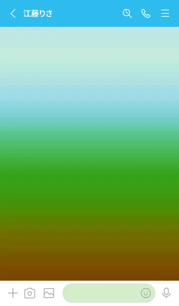 [LINE着せ替え] シンプル グラデーション _31の画像2